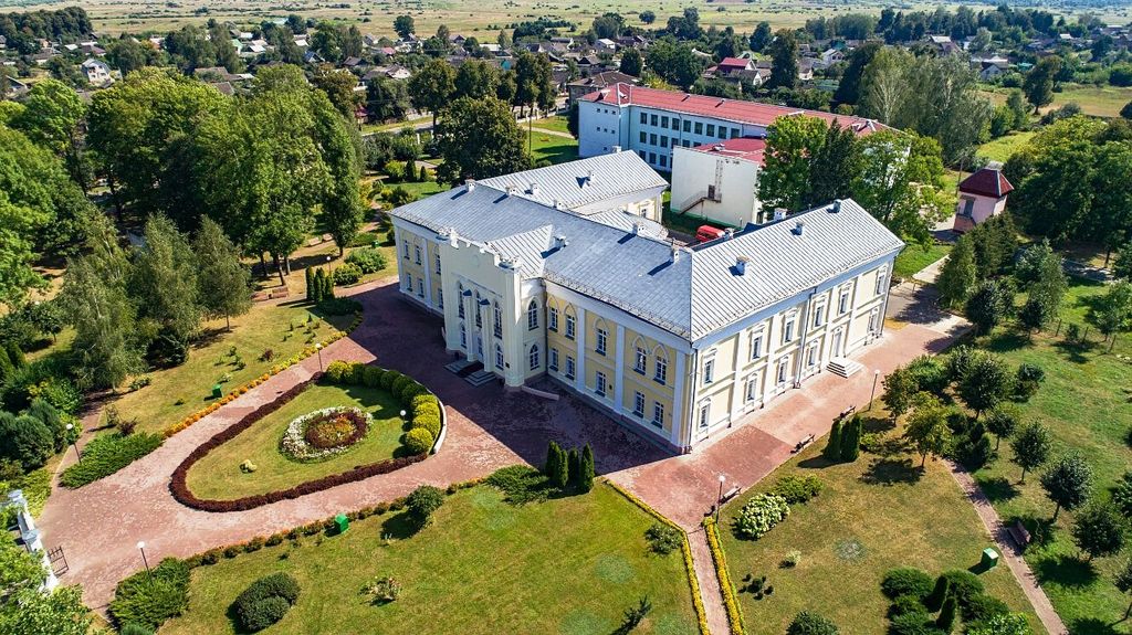 Палац Пацёмкіна-Галынскіх з вышыні